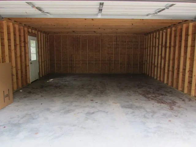 a view of a empty room