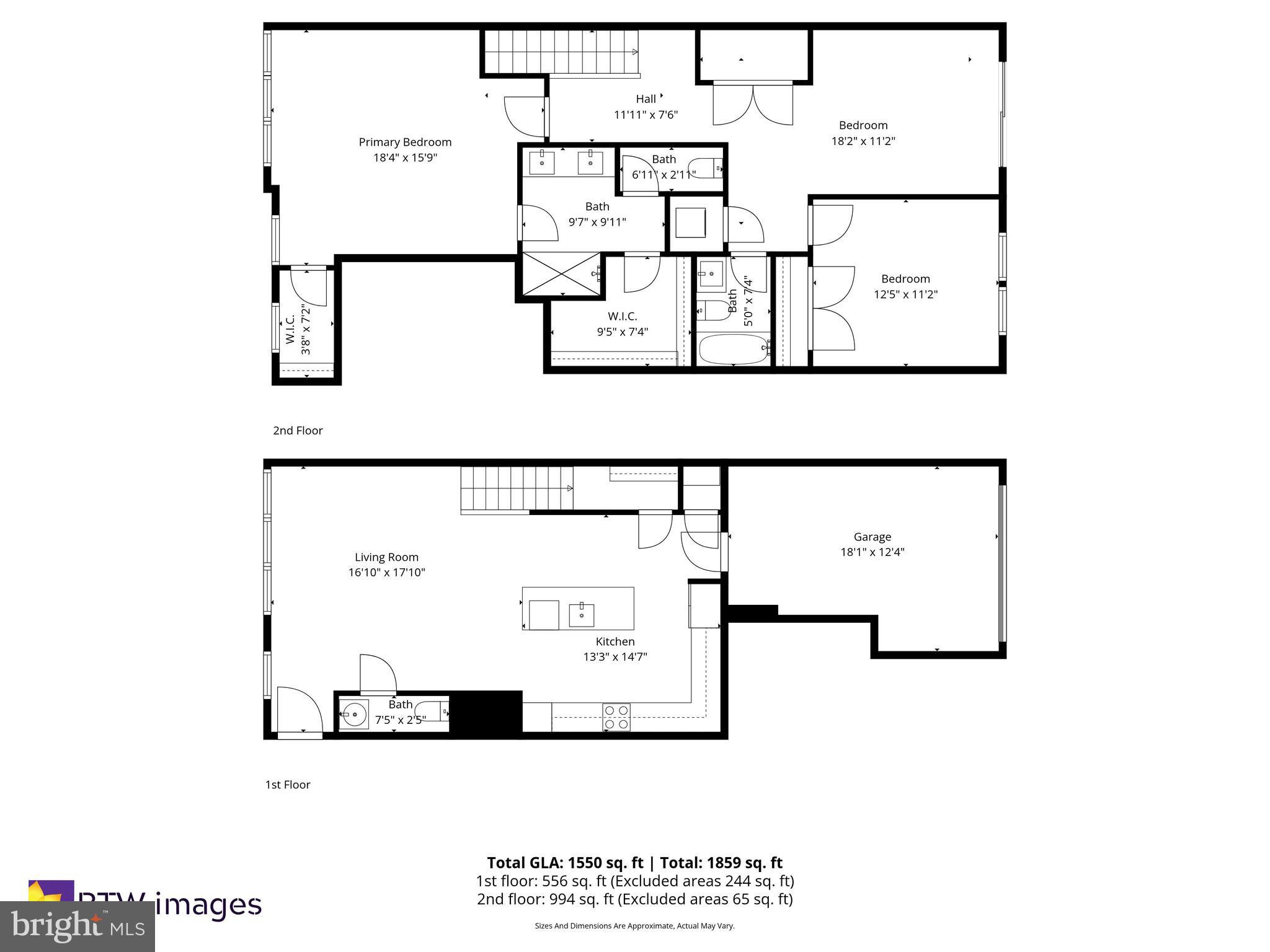 13556 Innovation Station Loop, Unit 15A Herndon, VA 20171 - Photo 26 of 28 a picture of a floor plan