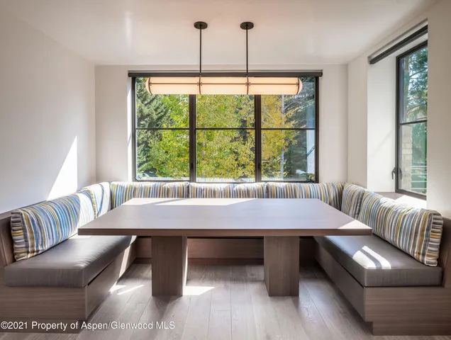 a room with furniture and window