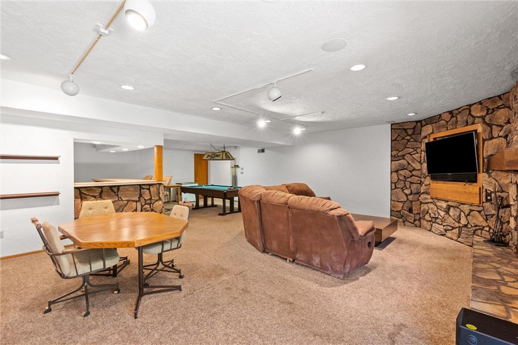 1164 River Road Freeport, PA 16229 - Photo 24 of 50 a living room with furniture and a flat screen tv