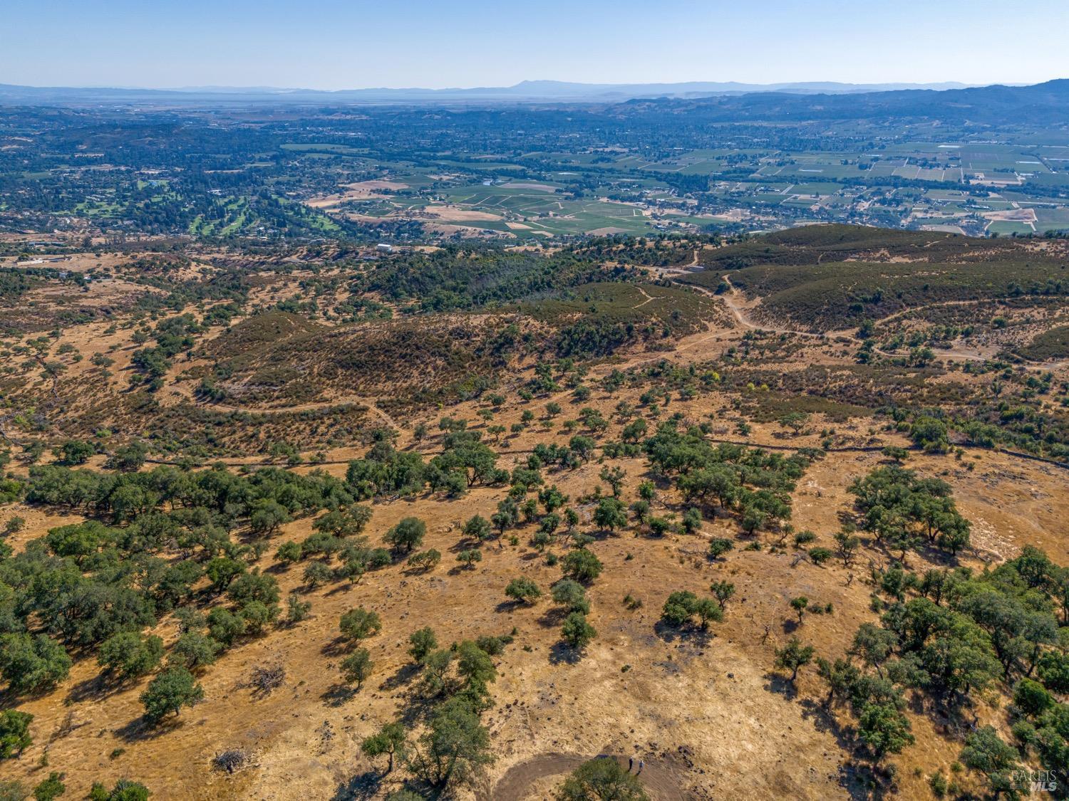 2863 Atlas Peak Road Napa, CA 94558 - Photo 16 of 27 an aerial view of residential houses with outdoor space