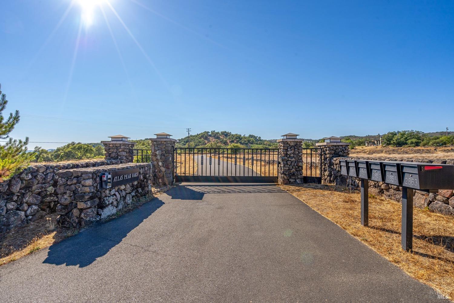 2863 Atlas Peak Road Napa, CA 94558 - Photo 2 of 27 a view of terrace with city view