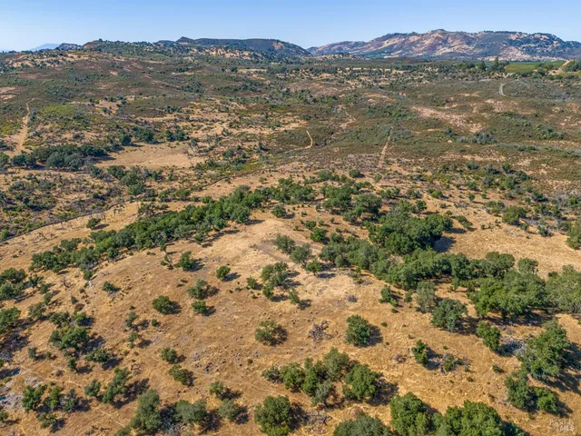 a view of lake and mountain