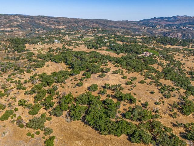 a view of city and mountain