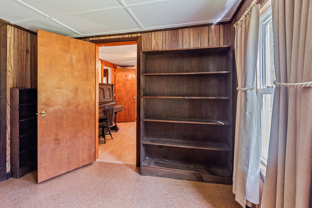 205 Bangor Road Unity, ME 04988 - Photo 15 of 33 Library Built In Shelves