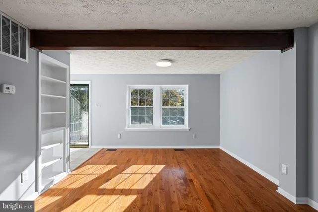 a view of empty room