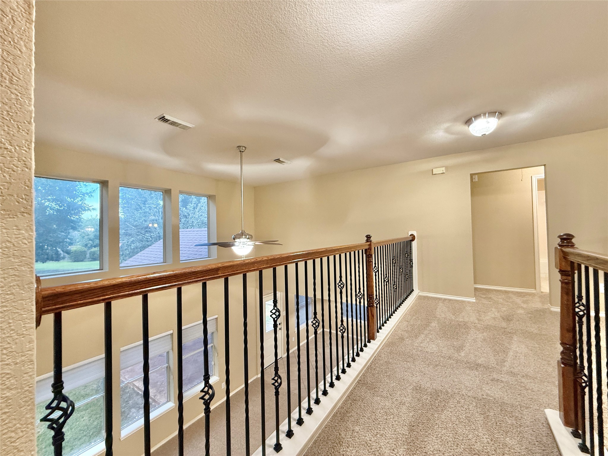 1810 Katlyn Lane Spring, TX 77386 - Photo 31 of 48 Upper balcony overlooks family room