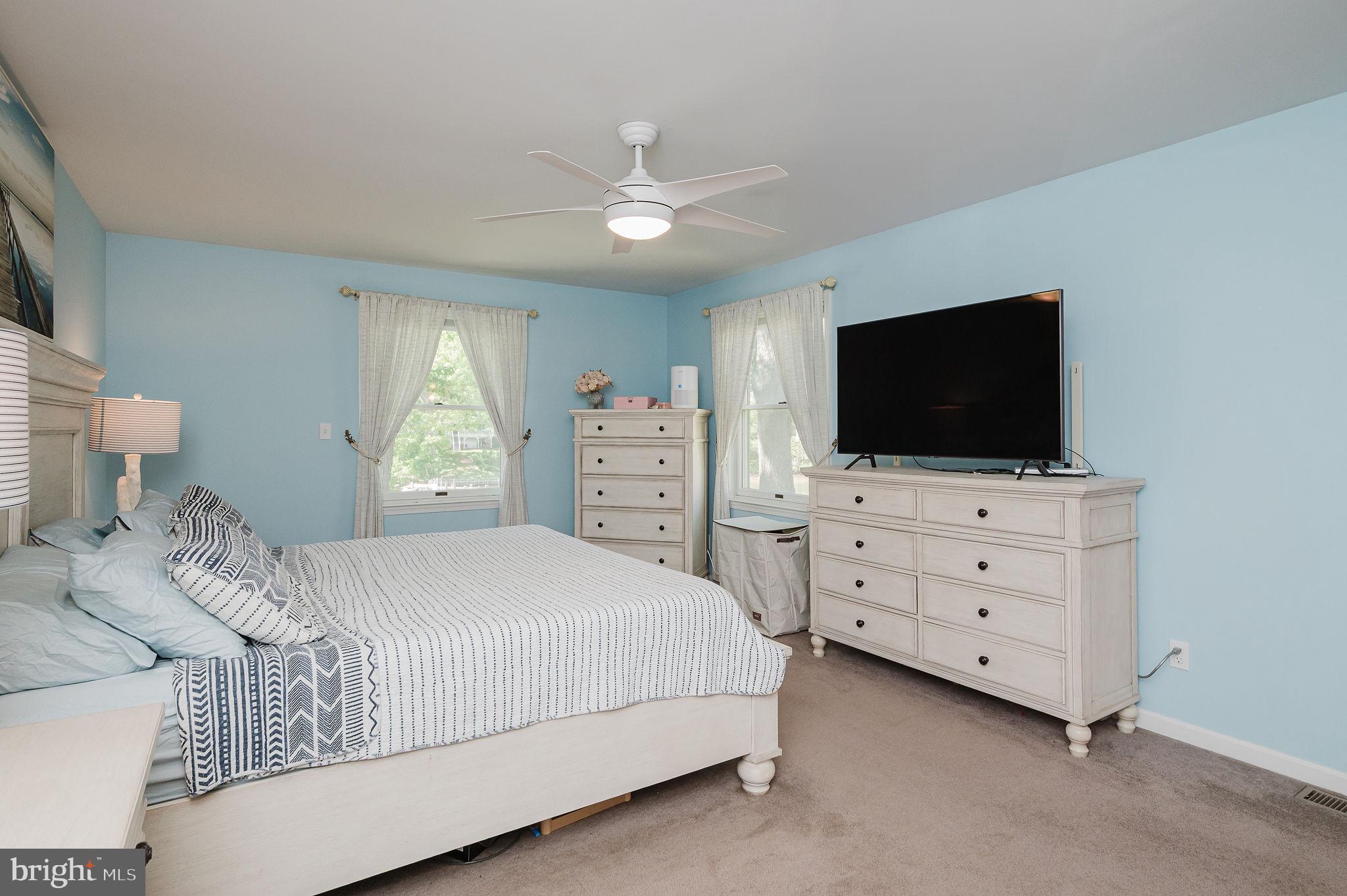 2222 Monocacy Road Essex, MD 21221 - Photo 21 of 70 Serene blue-hued bedroom retreat.