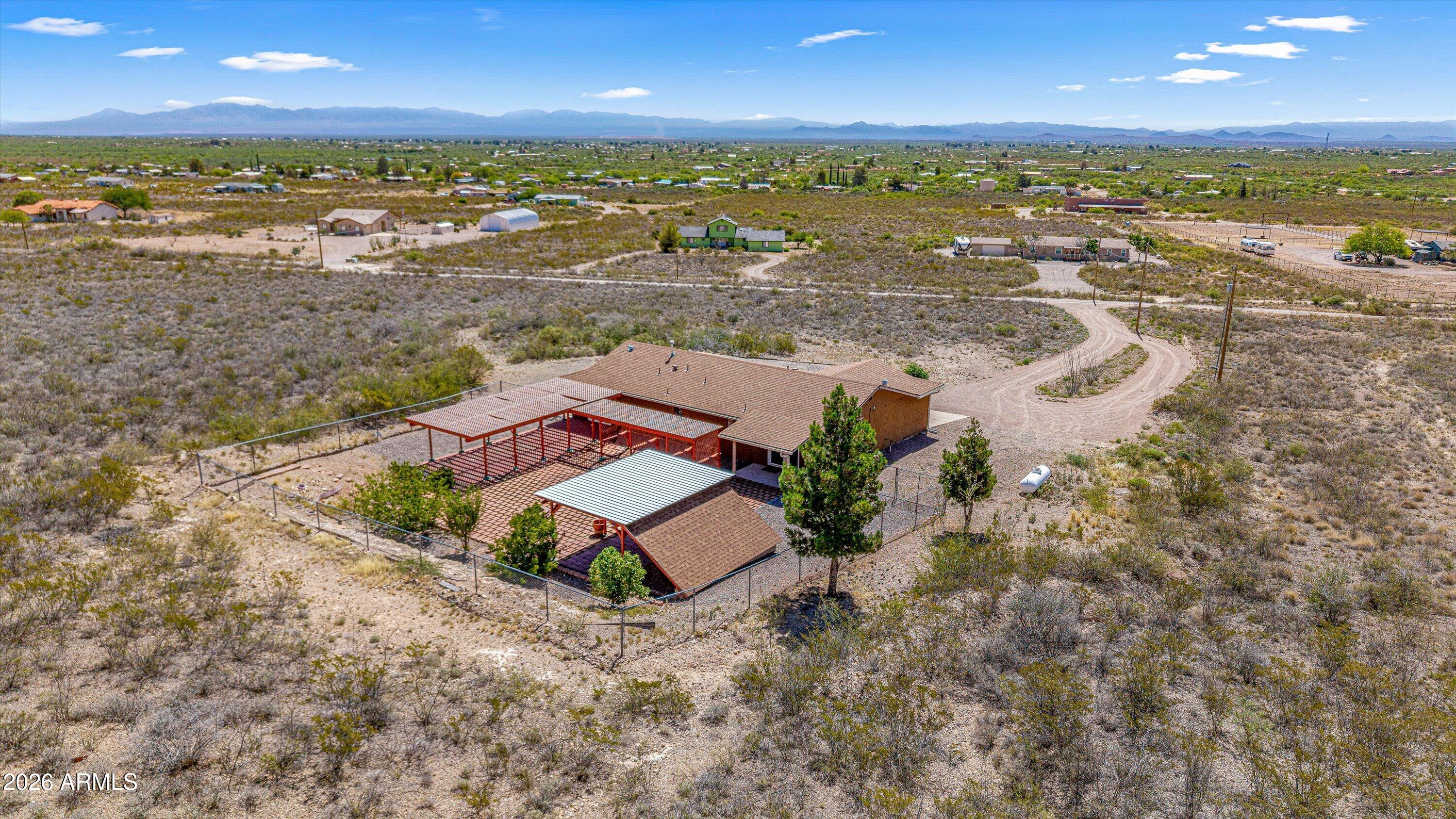 2251 North Spanish Trail Huachuca City, AZ 85616 - Photo 44 of 44 44-Aerial Back