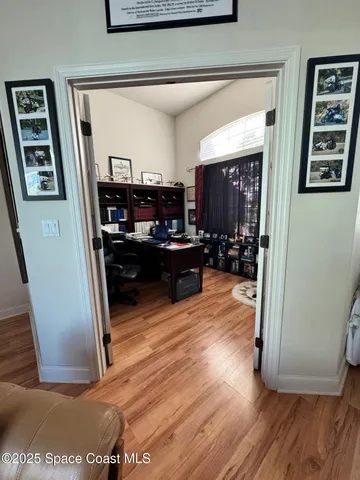 a view of a living room