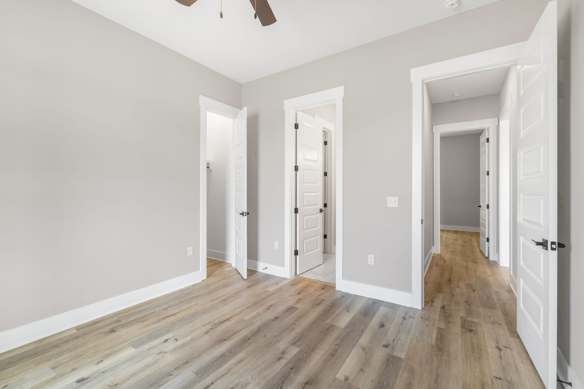 1694 McAfee Road Morrison, TN 37357 - Photo 30 of 41 a view of a hallway with wooden floor