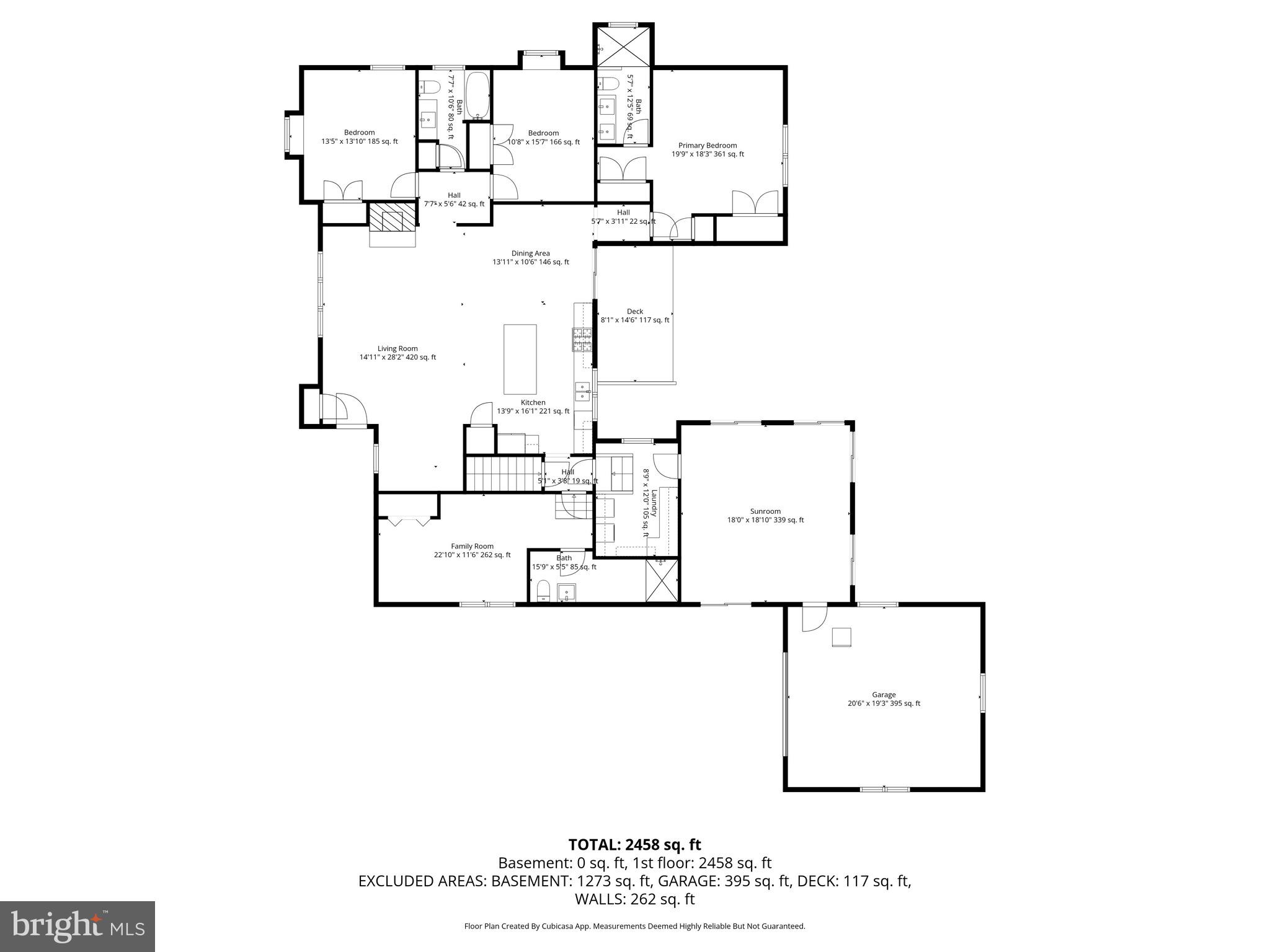 24163 Old Meadow Road Seaford, DE 19973 - Photo 97 of 98 Main level floor plan
