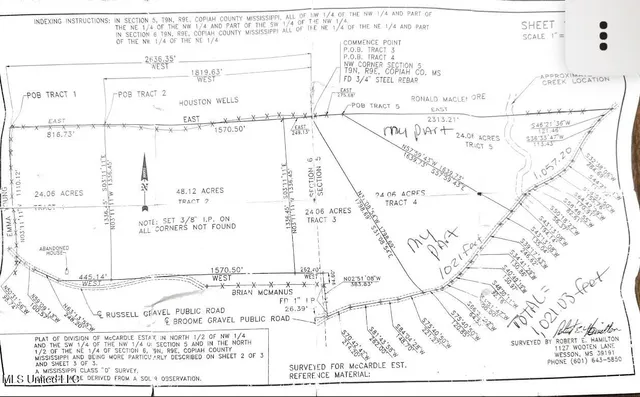 $164,500 | 0 Broome Road, Wesson, MS 39191