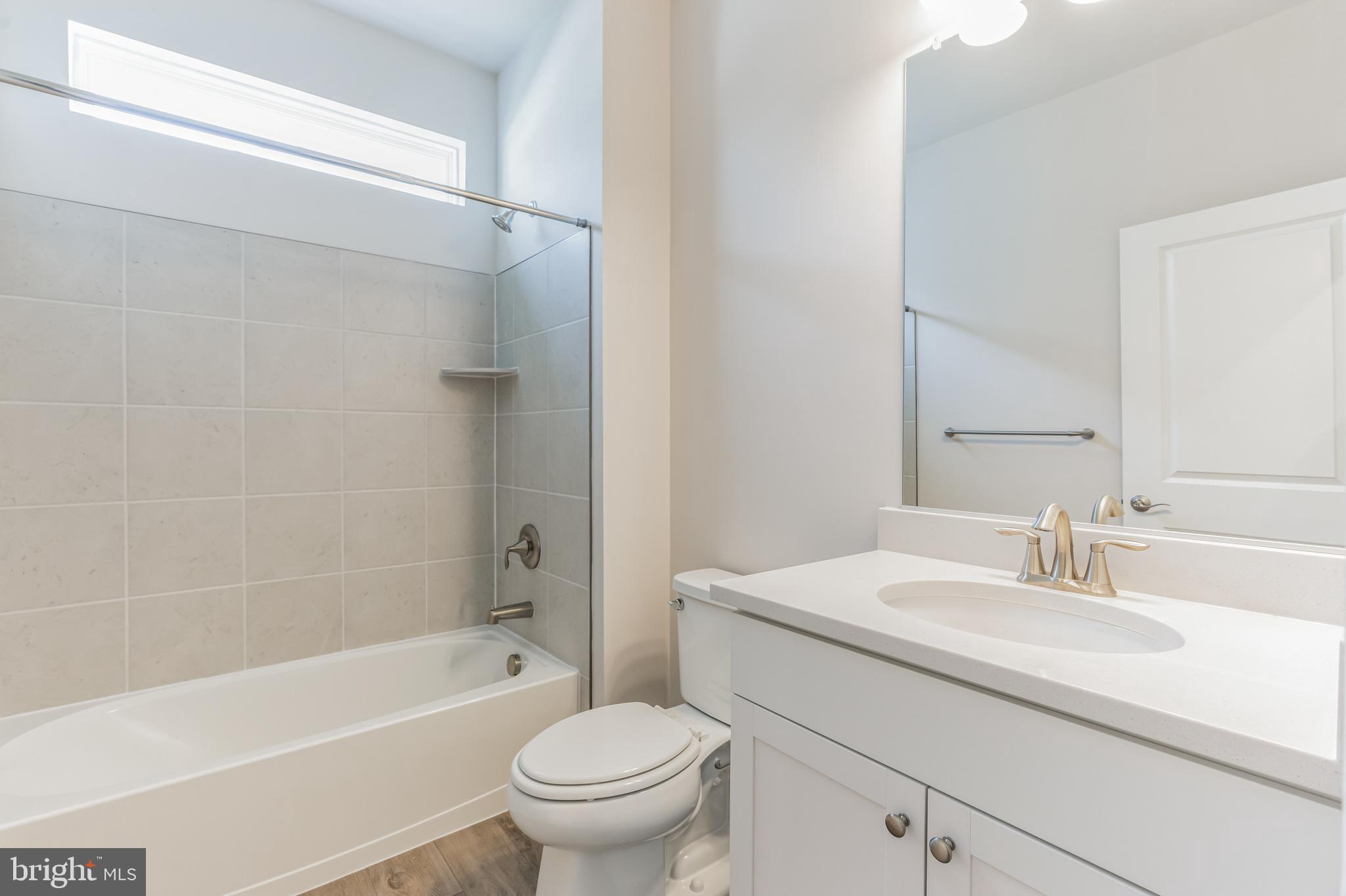 19 Golden Raintree Court Middletown, DE 19709 - Photo 15 of 30 a bathroom with a sink a toilet and a bathtub