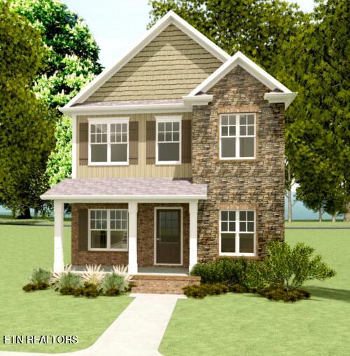 114 Songberry Street, Unit LOT 41F Oak Ridge, TN 37830 - Photo 42 of 42 Prescott Standard Rear Entry Rendering
