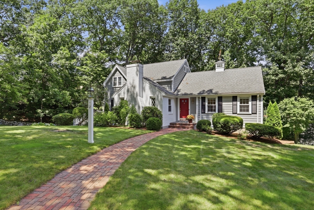 2 Olde Lyme Road Winchester, MA 01890 - Photo 1 of 42 a view of a yard in front of house