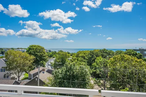 a view of beach and ocean