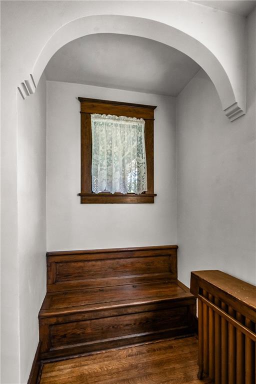 47 Ralston Place Mt. Lebanon, PA 15216 - Photo 23 of 44 Architectural archway and staircase showcasing timeless design