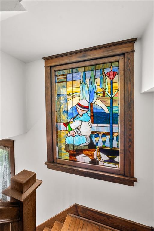47 Ralston Place Mt. Lebanon, PA 15216 - Photo 25 of 44 ‘Little Boy Blue’ stained glass window—featured in Mt. Lebanon Magazine