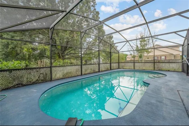 a view of a indoor swimming pool