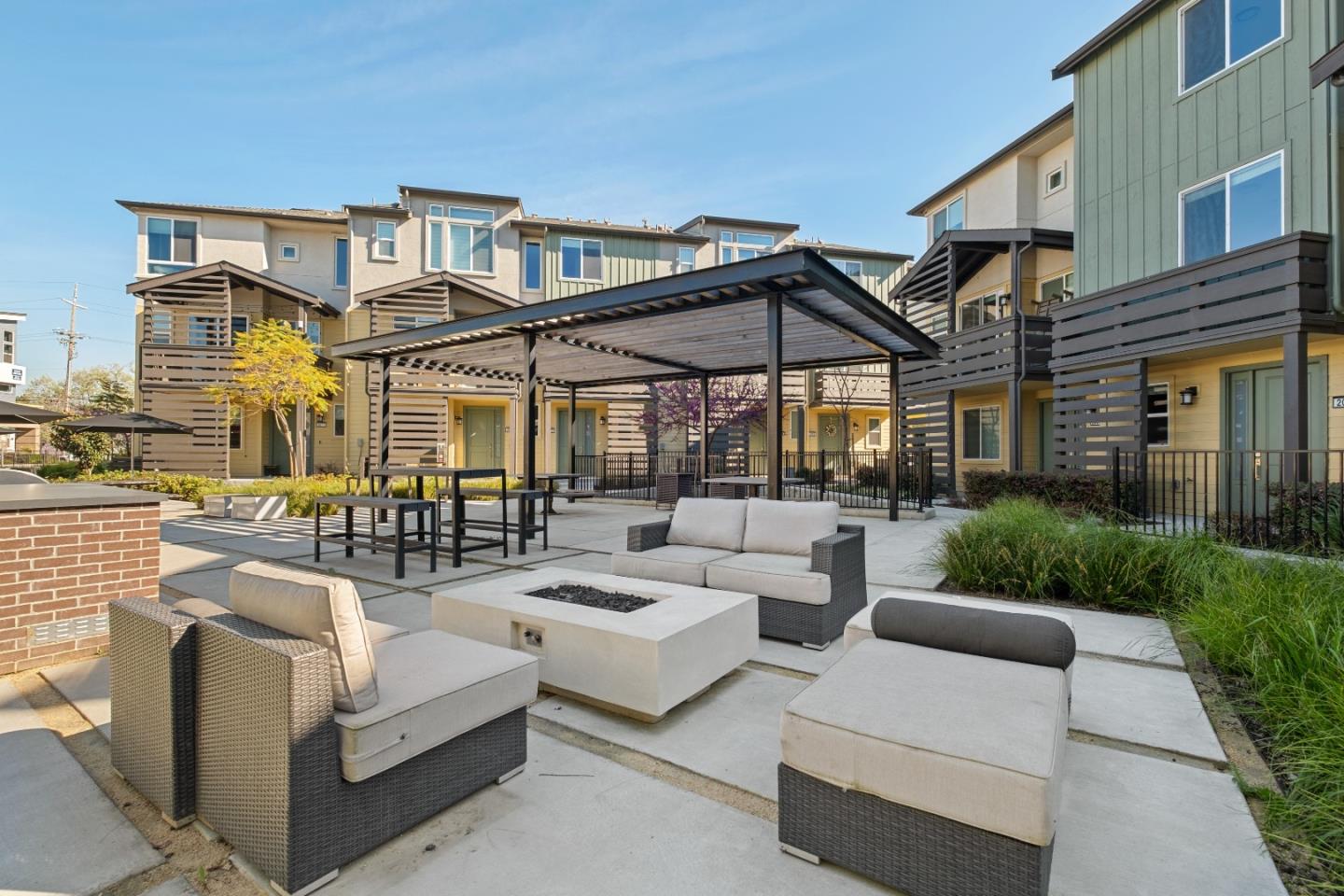 511 Sage Court Milpitas, CA 95035 - Photo 11 of 47 a view of a patio with couches and a fire pit