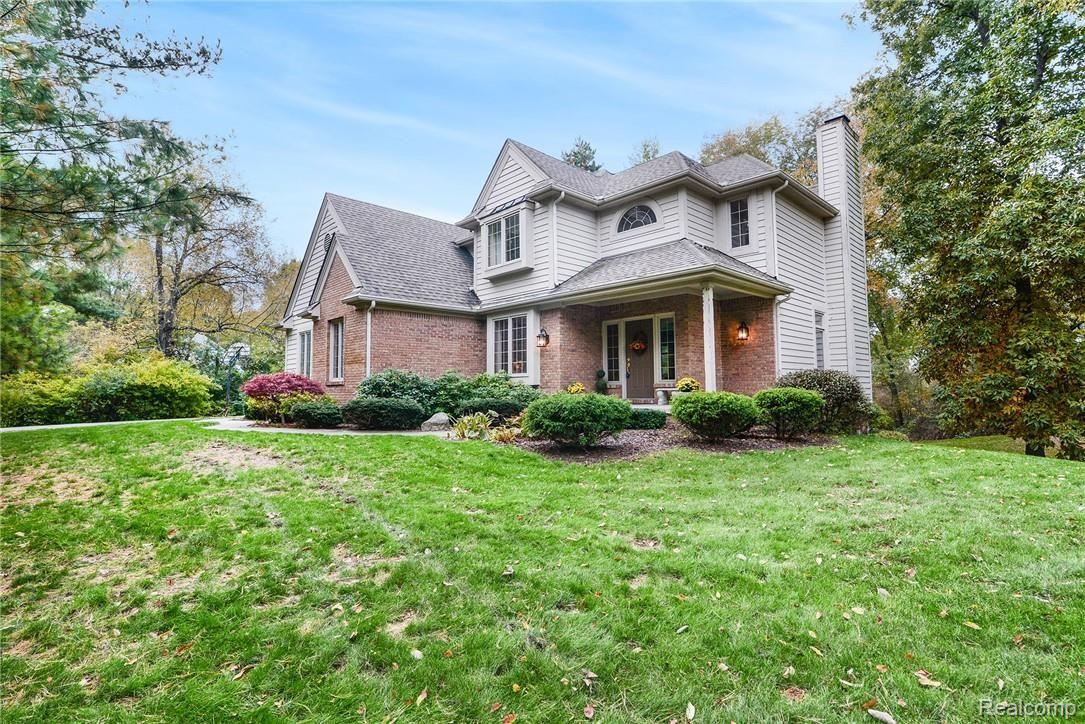 Large front yard