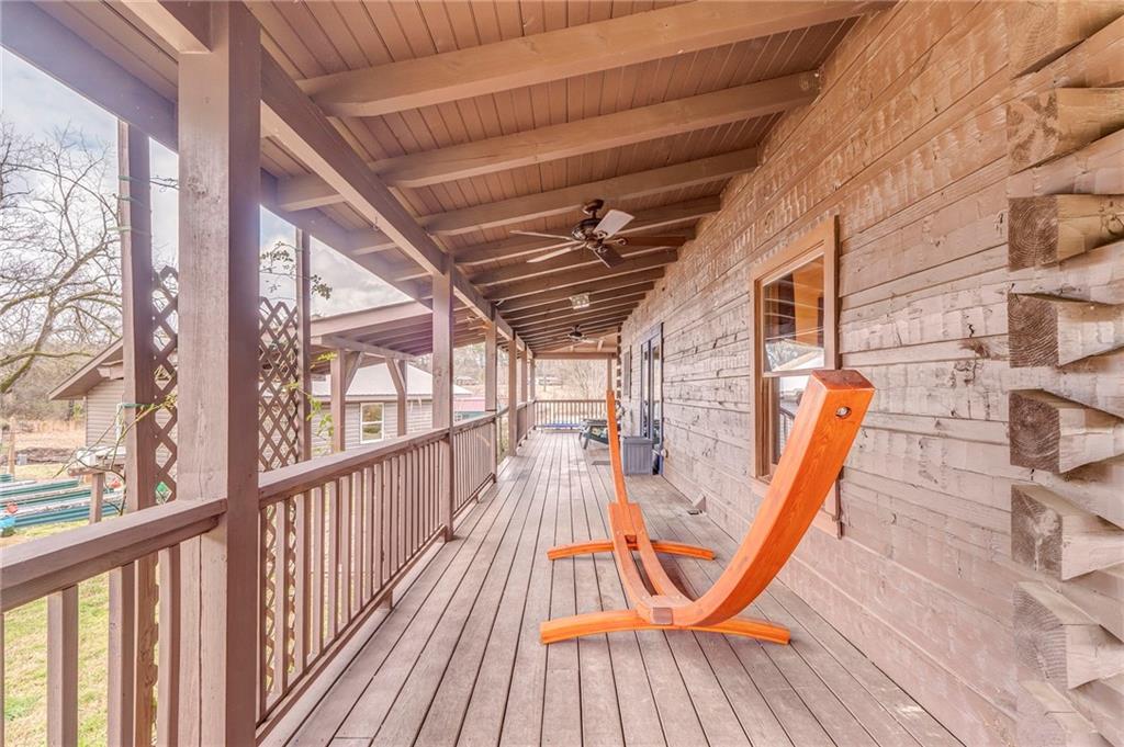 335 Bells Ferry Road Northeast Rome, GA 30161 - Photo 11 of 81 a view of outdoor space with wooden floor and deck