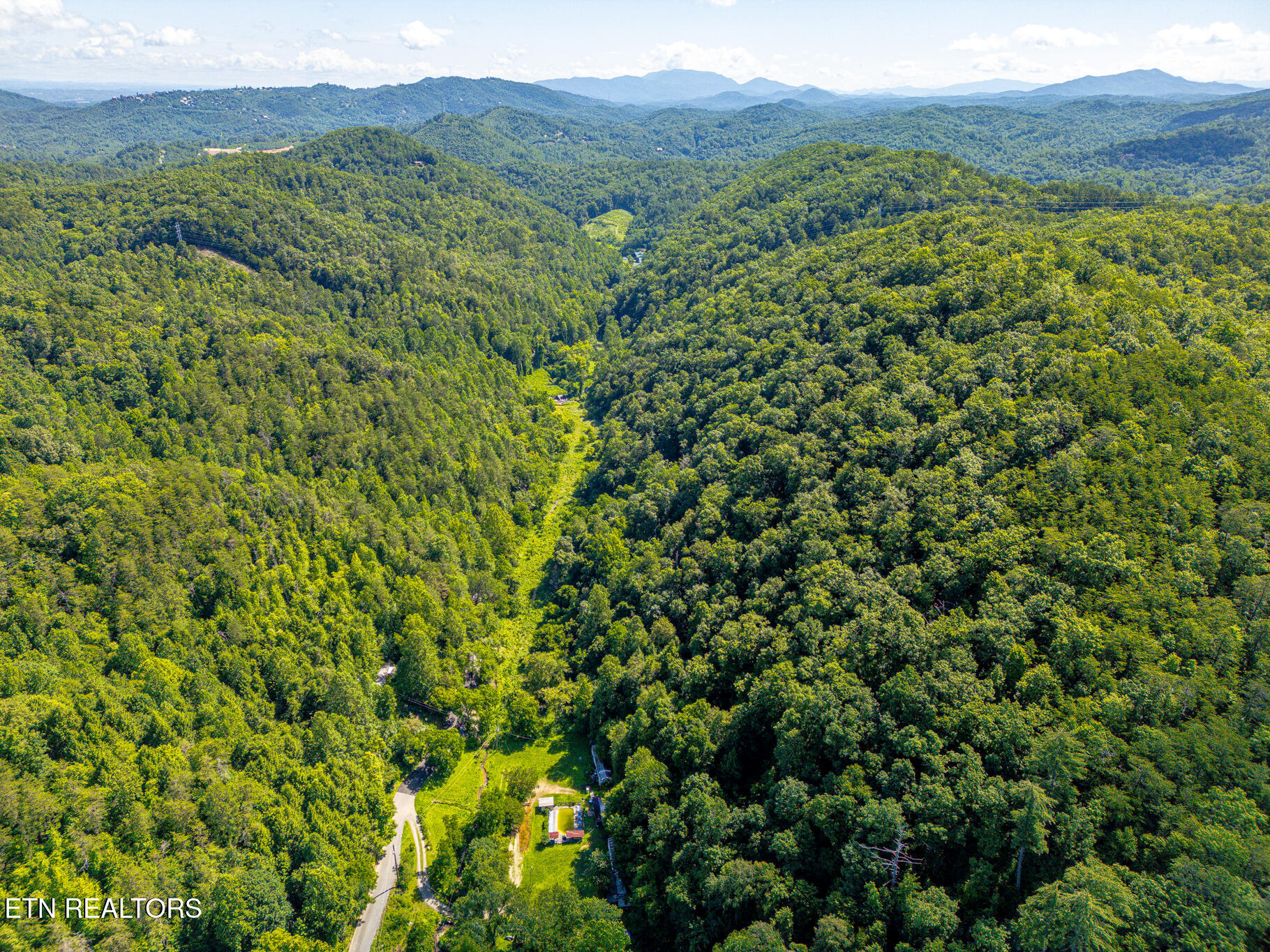 553 Caney Creek Road Pigeon Forge, TN 37863 - Photo 26 of 41 555 Caney Creek aerial-10