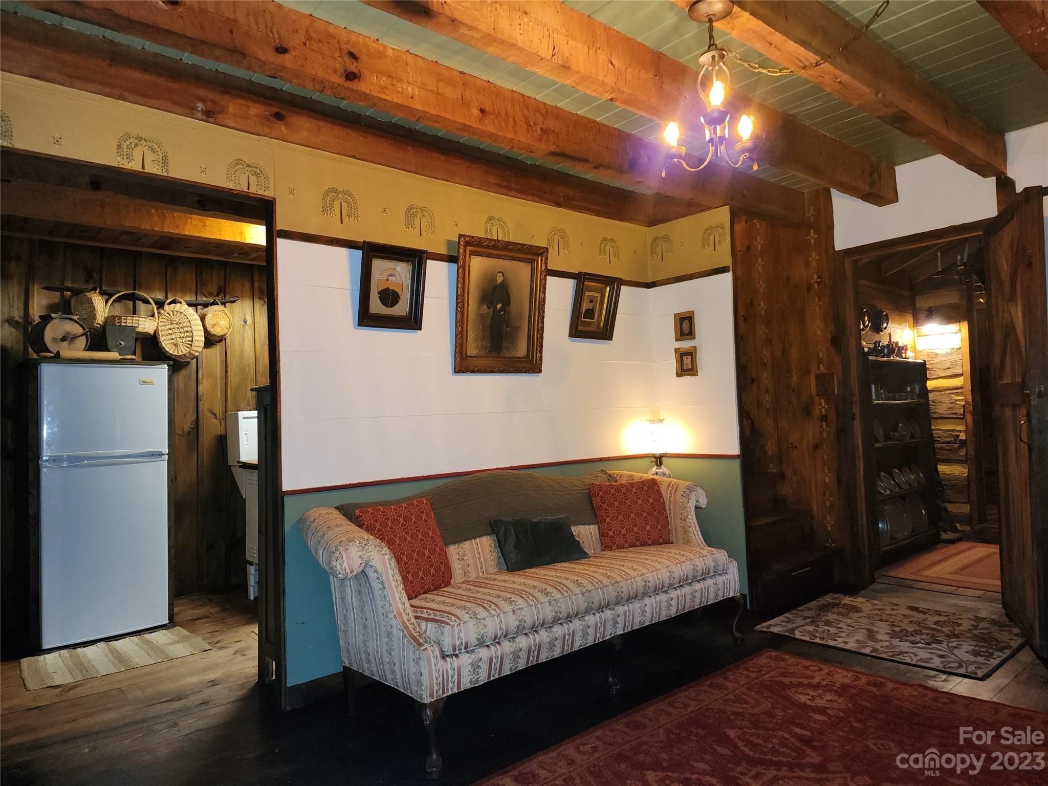 5646 Highway 18 Morganton, NC 28655 - Photo 14 of 37 a living room with furniture and a fireplace