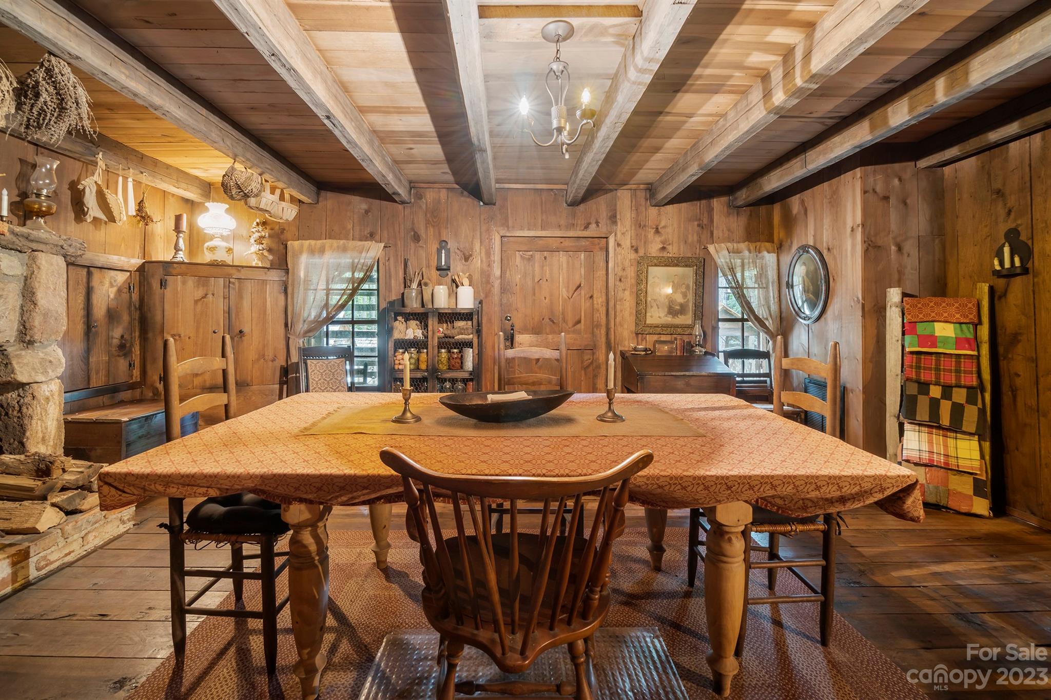 5646 Highway 18 Morganton, NC 28655 - Photo 22 of 37 a view of a table and chairs in the room