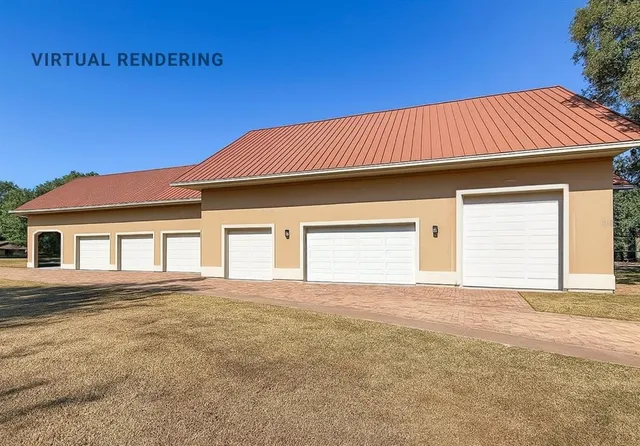 a view of a terrace with sitting area