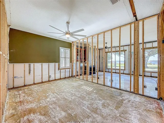 a view of a back yard of the house