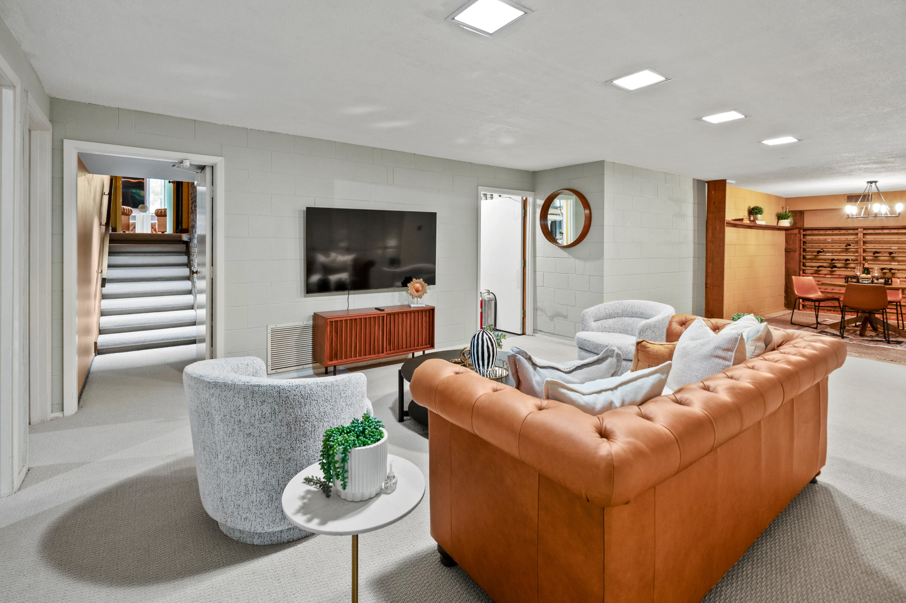 8500 North River Road River Hills, WI 53217 - Photo 47 of 105 Basement family room