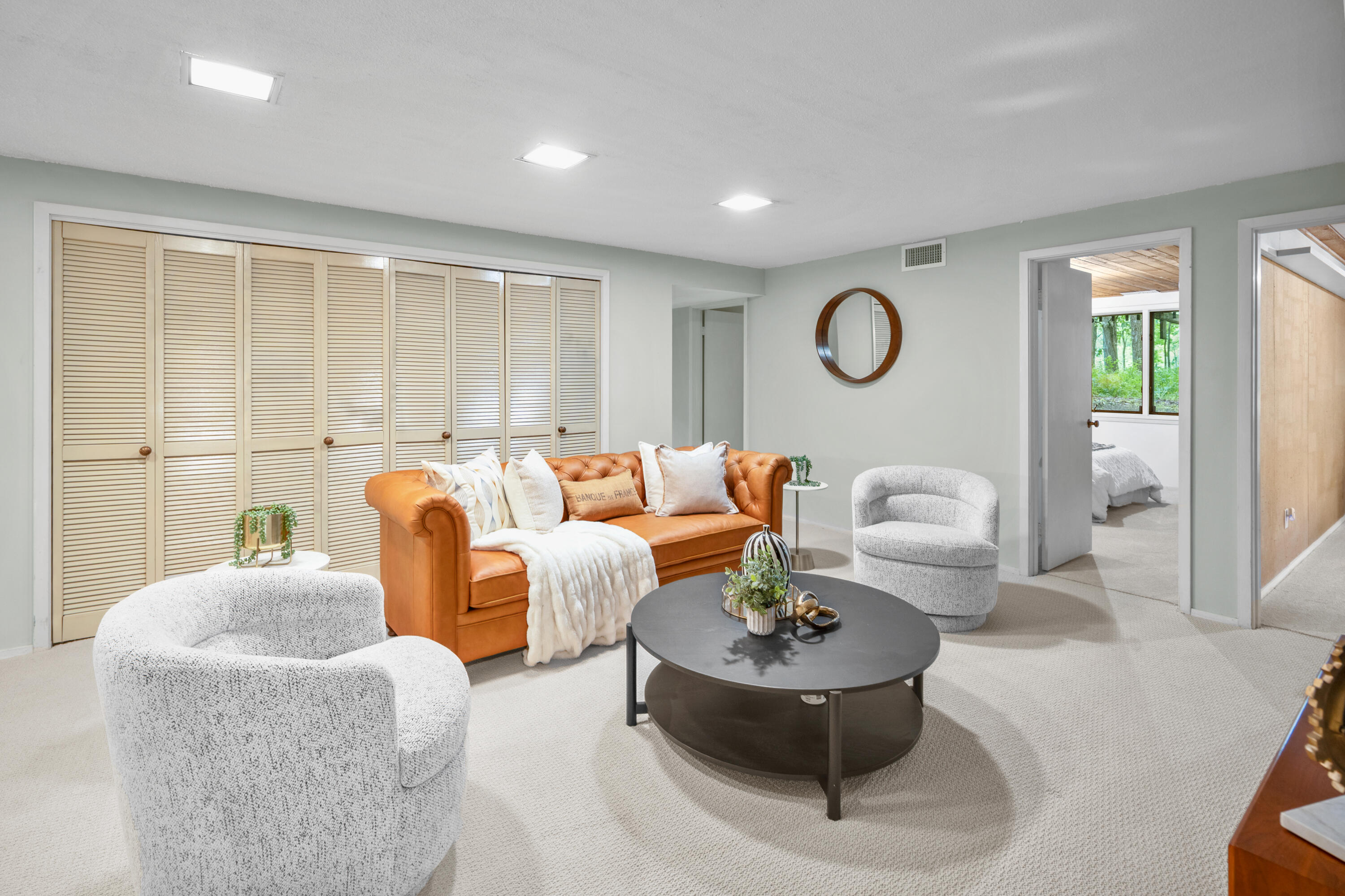 8500 North River Road River Hills, WI 53217 - Photo 49 of 105 Basement family room