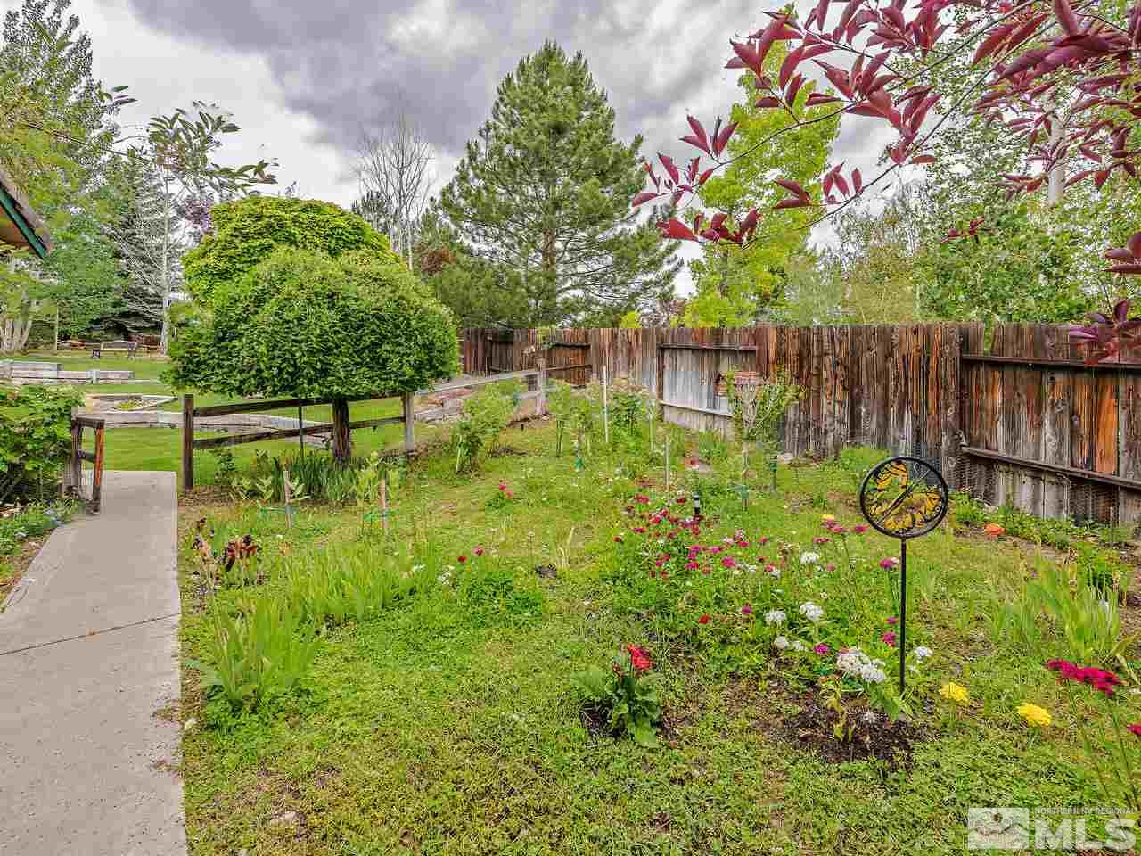 35 Calla Lily Court Reno, NV 89511 - Photo 29 of 39 a garden view with a seating space