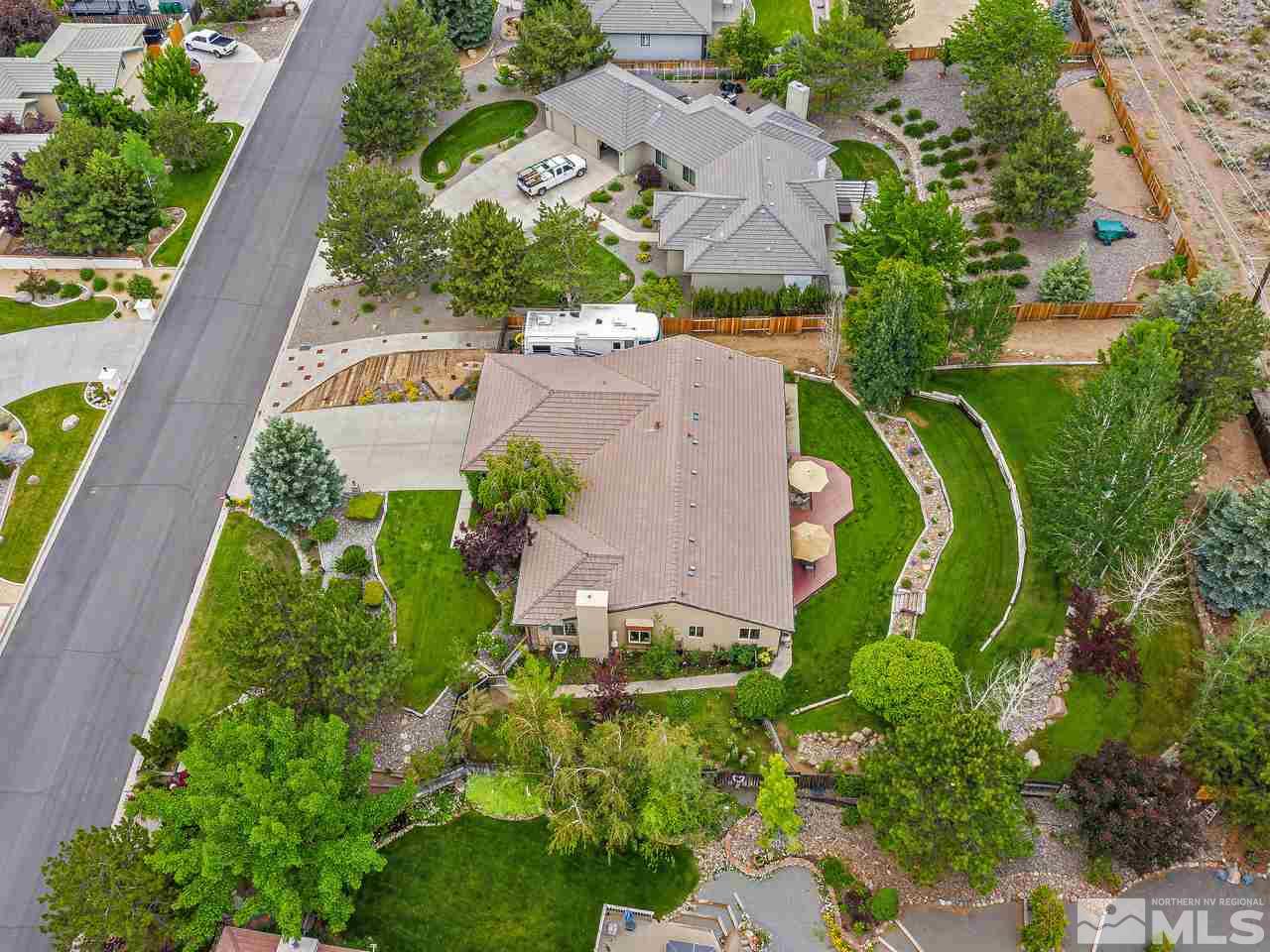 35 Calla Lily Court Reno, NV 89511 - Photo 34 of 39 an aerial view of a house