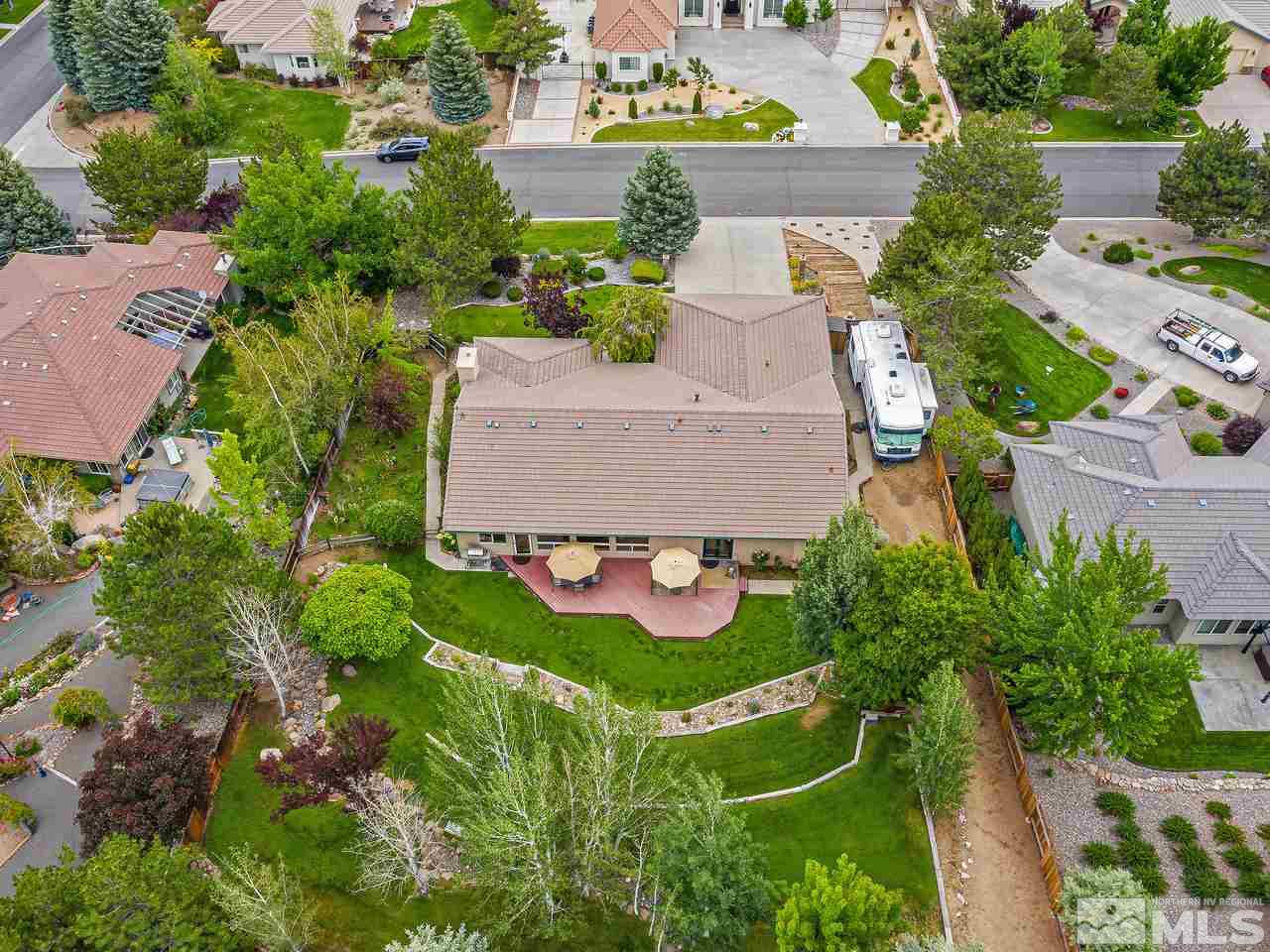 35 Calla Lily Court Reno, NV 89511 - Photo 36 of 39 an aerial view of a house