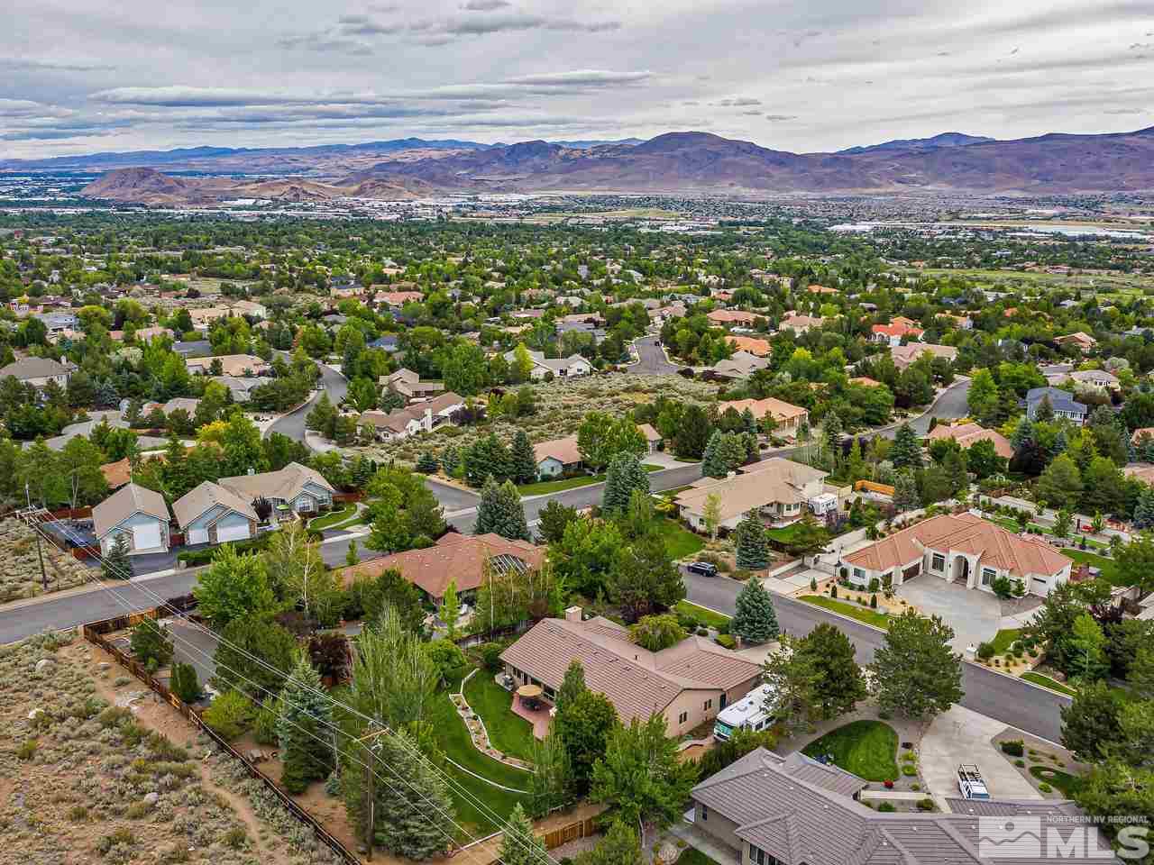 35 Calla Lily Court Reno, NV 89511 - Photo 38 of 39 an aerial view of residential house and car parked