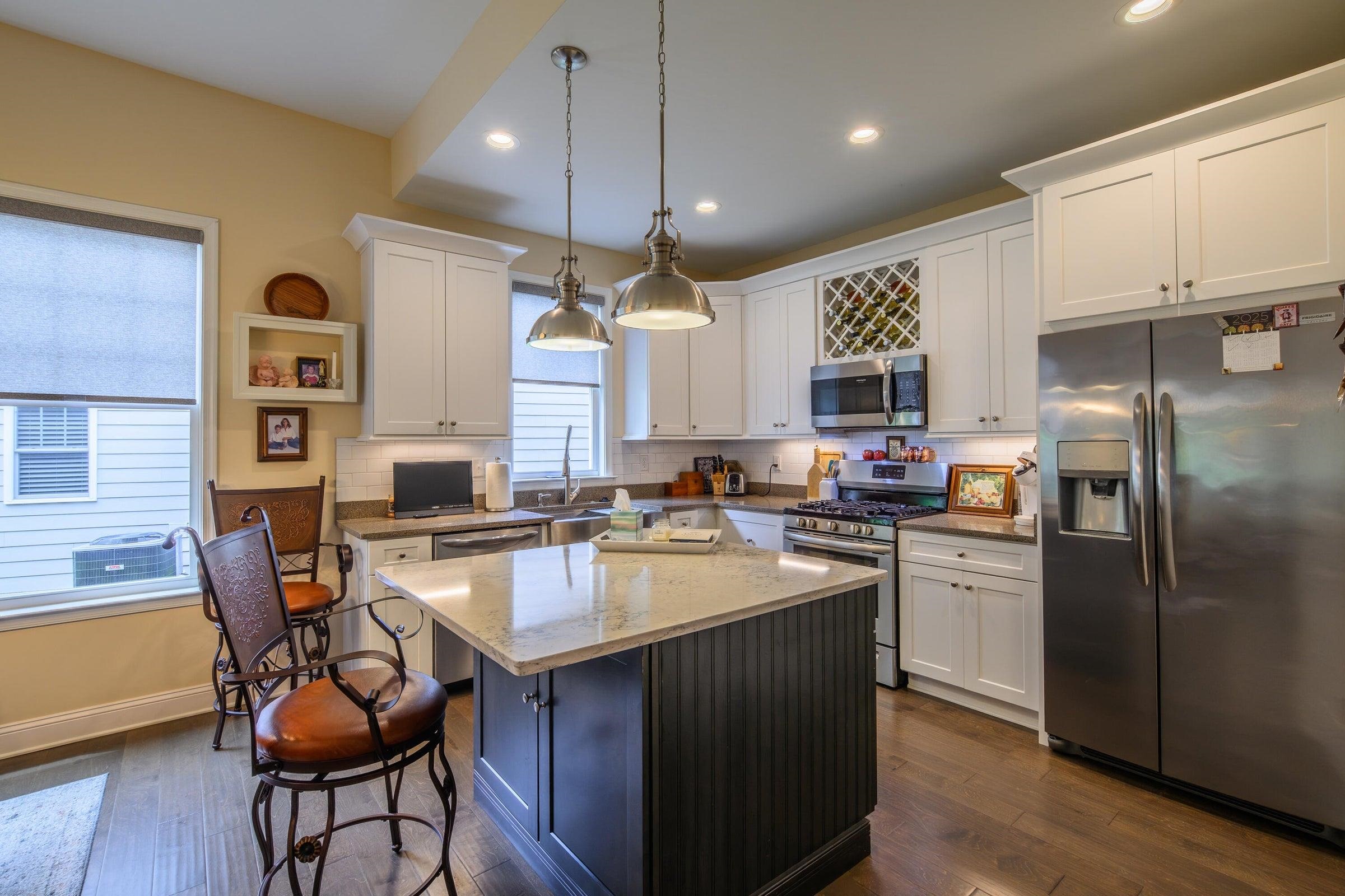 41 Chamberlain Loop Lexington, VA 24450 - Photo 10 of 41 a kitchen with stainless steel appliances granite countertop a refrigerator a sink dishwasher a stove and a refrigerator