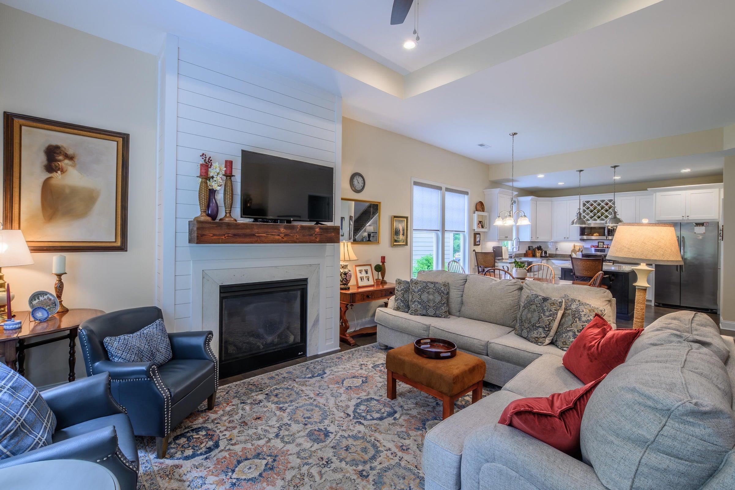 41 Chamberlain Loop Lexington, VA 24450 - Photo 21 of 41 a living room with furniture fireplace and flat screen tv