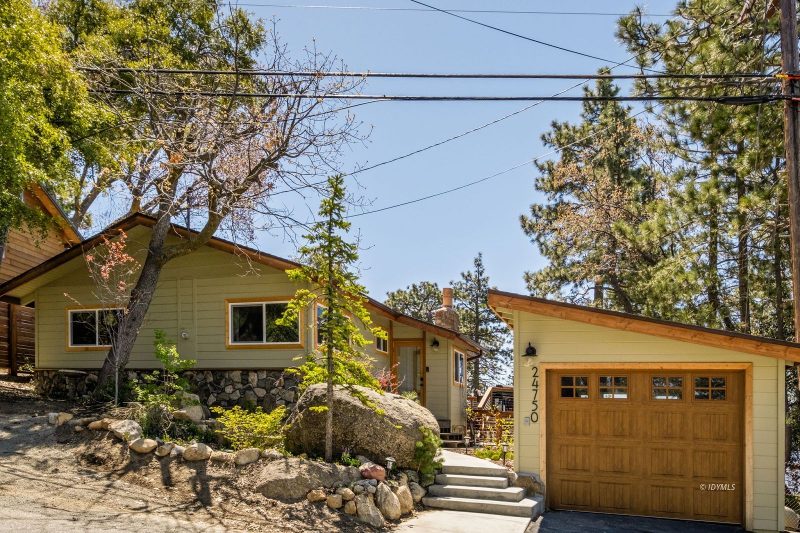 24750 Marion Ridge Drive Idyllwild, CA 92549 - Photo 1 of 45 a view of a house with a tree