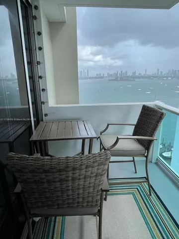 a view of city and ocean