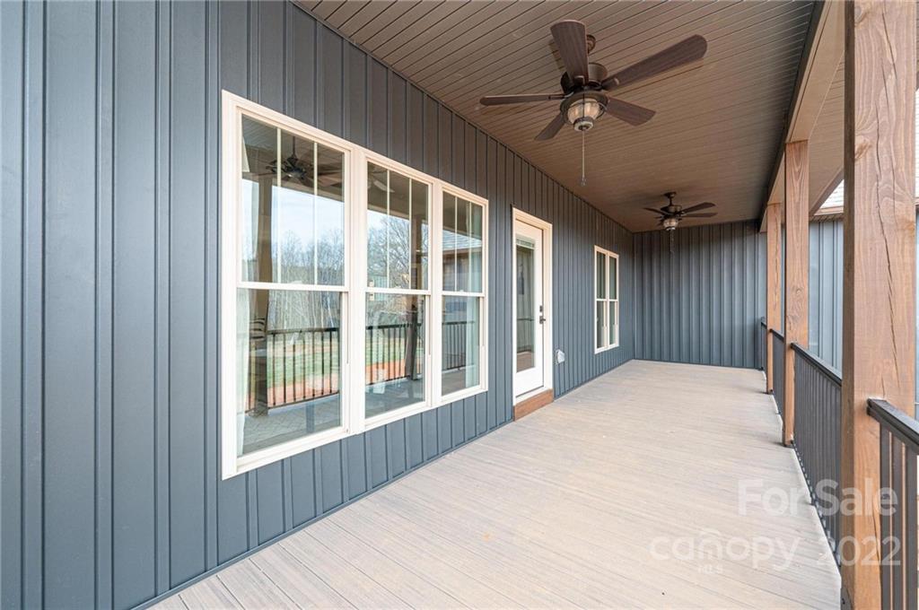 1289 Hopewell Church Road Hiddenite, NC 28636 - Photo 13 of 48 a view of a balcony