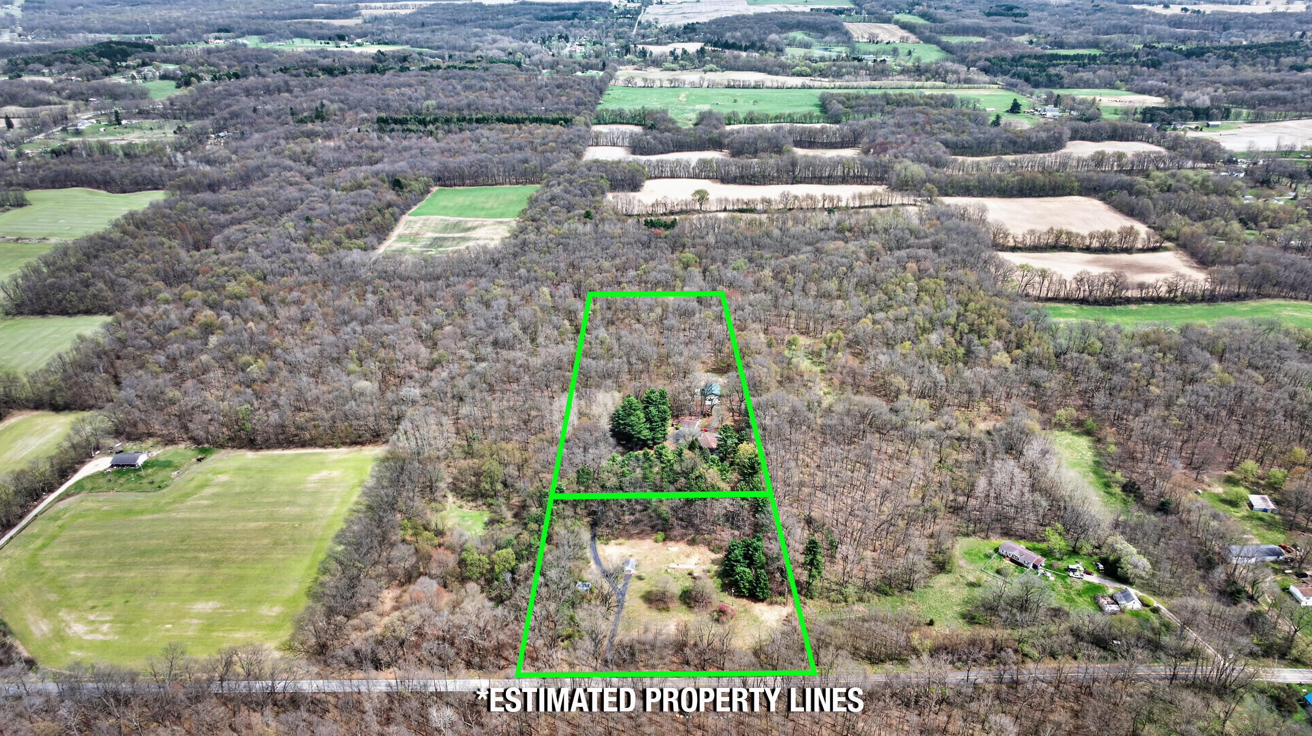 9437 Fisk Road Parma, MI 49269 - Photo 63 of 70 070_9437 Fisk Rd (Aerials) - 4