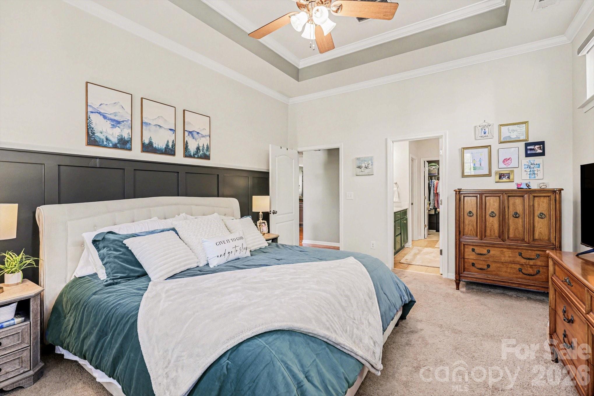5153 Waterloo Drive Tega Cay, SC 29708 - Photo 13 of 29 a bed room with a bed and a tv