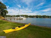 268 Providence Road Annapolis, MD 21409 - Photo 20 of 30 a view of a lake with houses in the background