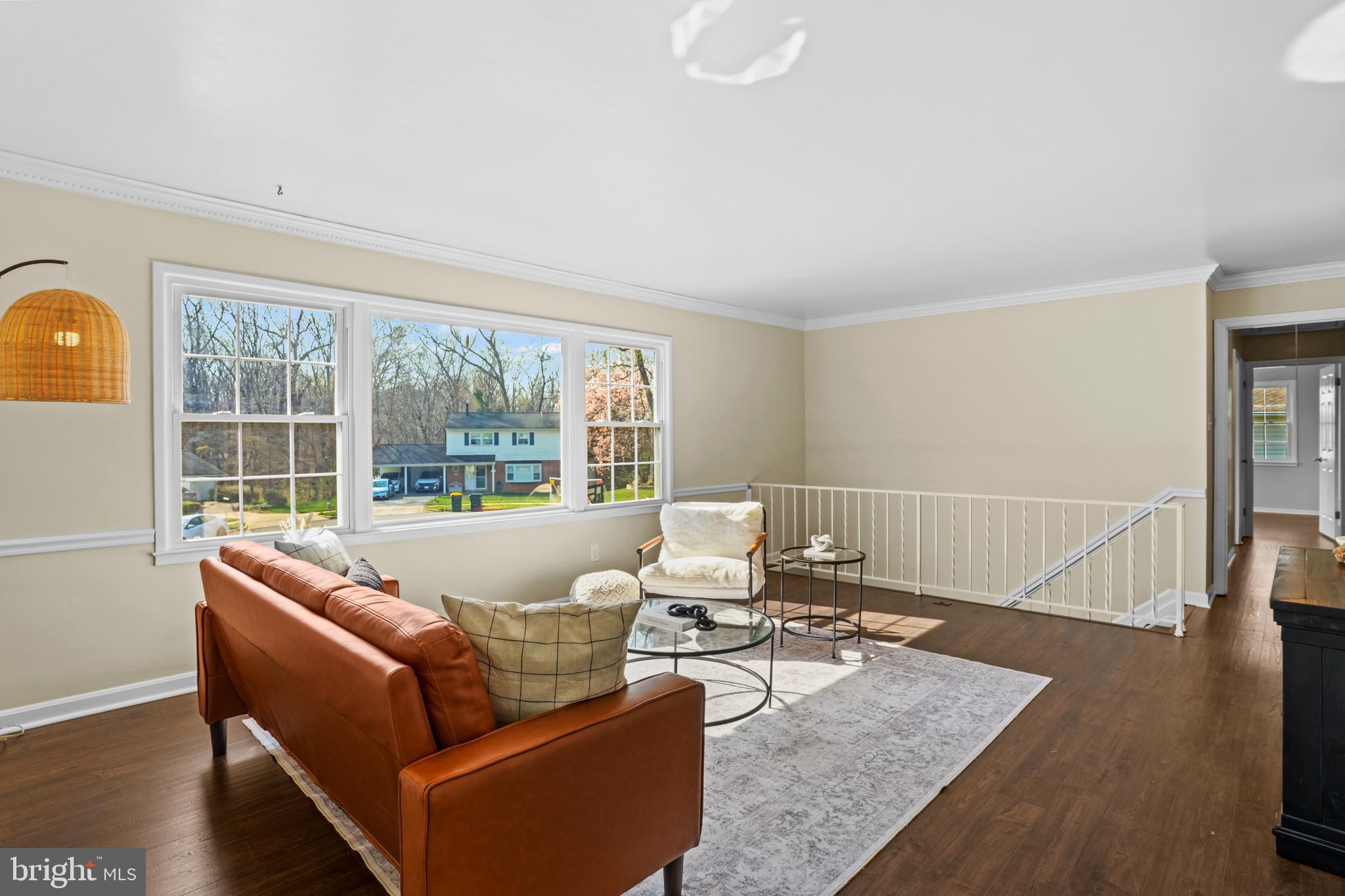 6708 Portree Court Springfield, VA 22152 - Photo 6 of 37 a living room with furniture and a large window