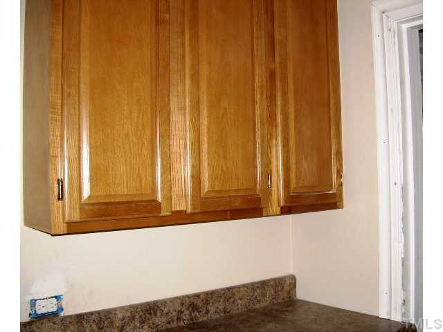 New cabinets and counters in kitchen