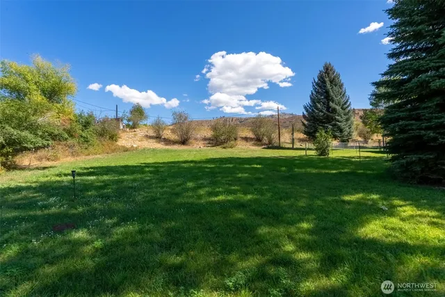 a view of a big yard