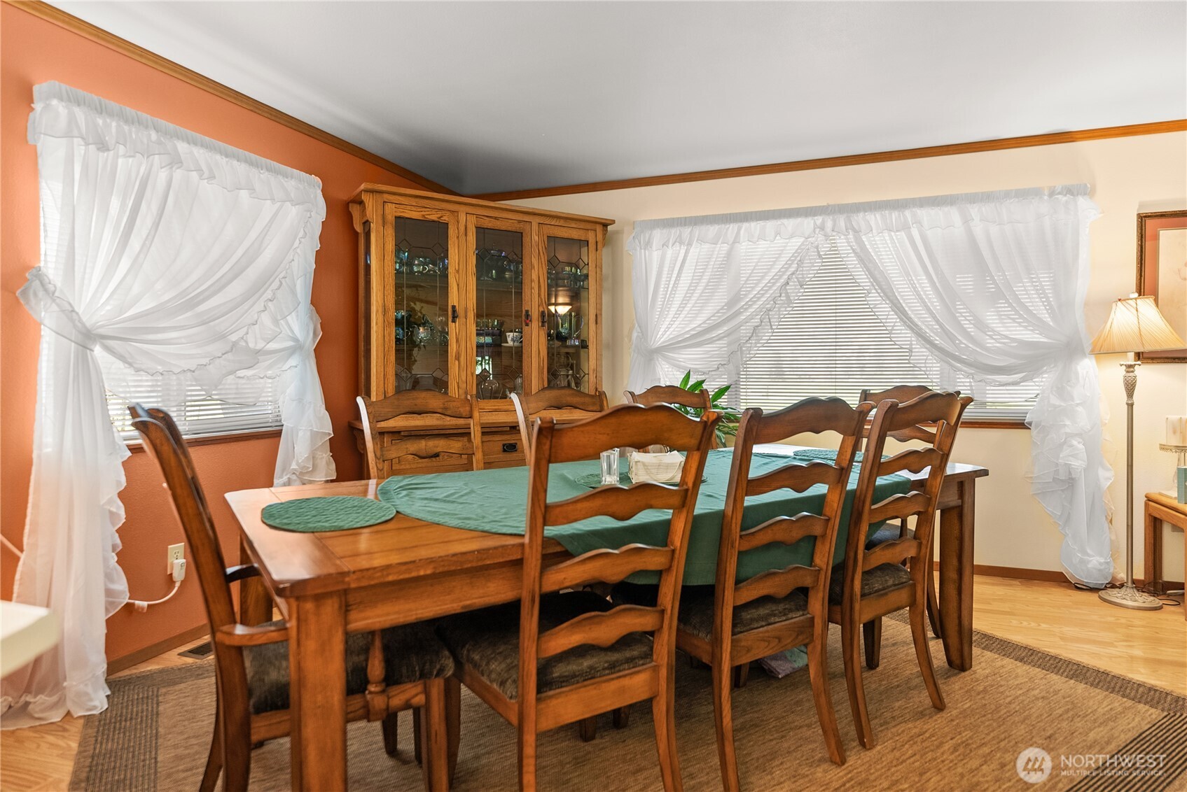 54 B Ross Road, Unit B Twisp, WA 98856 - Photo 7 of 40 a dining room with furniture and window